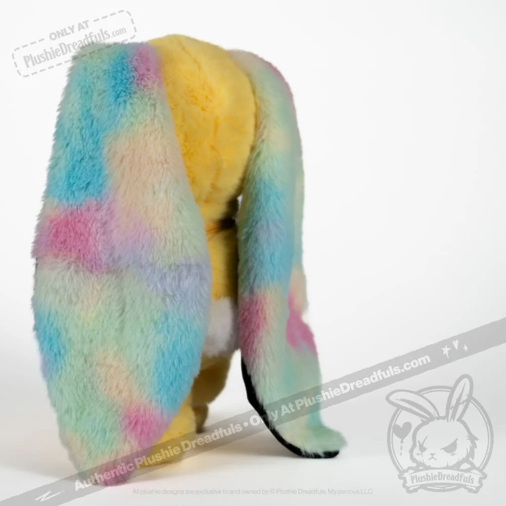 Plushie Dreadfuls - Anxiety Rabbit (YELLOW Limited Edition) - Plush Stuffed Animal - Image 7