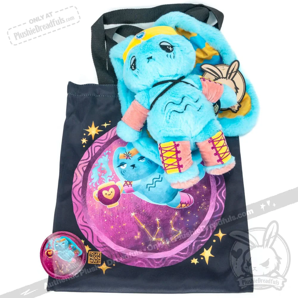 Plushie Dreadfuls - Aquarius Rabbit - Plush Stuffed Animal - Image 10