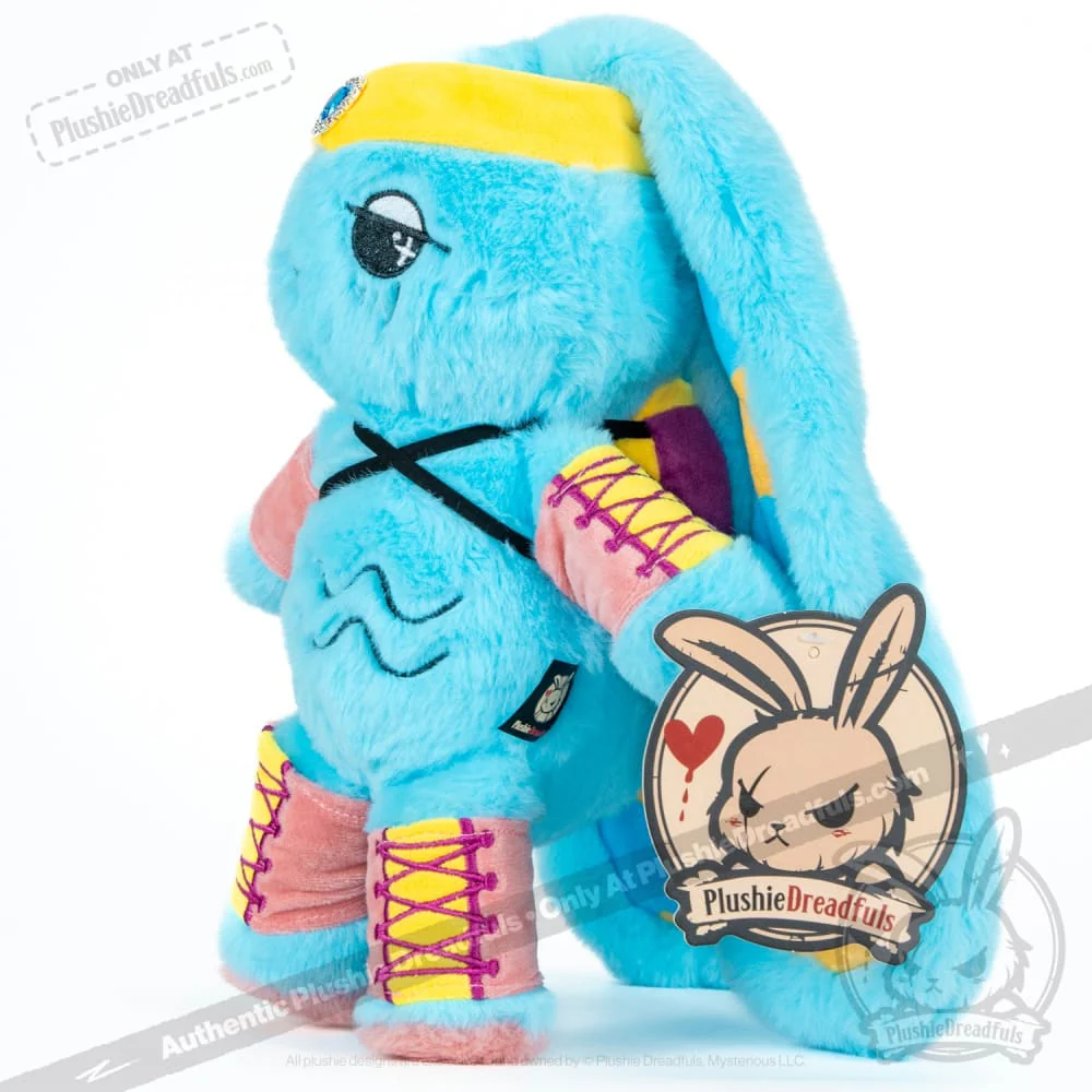 Plushie Dreadfuls - Aquarius Rabbit - Plush Stuffed Animal - Image 3