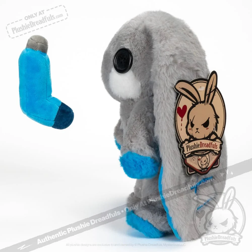 Plushie Dreadfuls - Asthma Rabbit V2 - Plush Stuffed Animal - Image 23