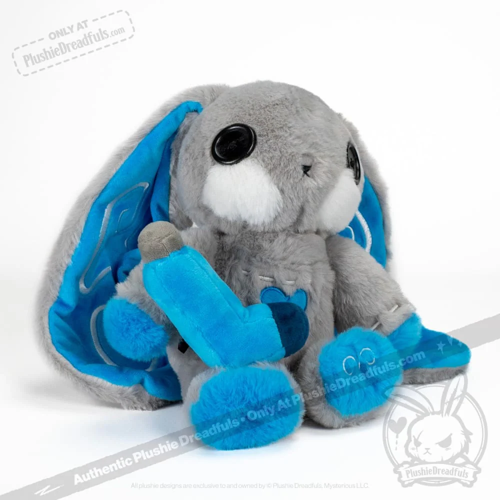 Plushie Dreadfuls - Asthma Rabbit V2 - Plush Stuffed Animal - Image 34