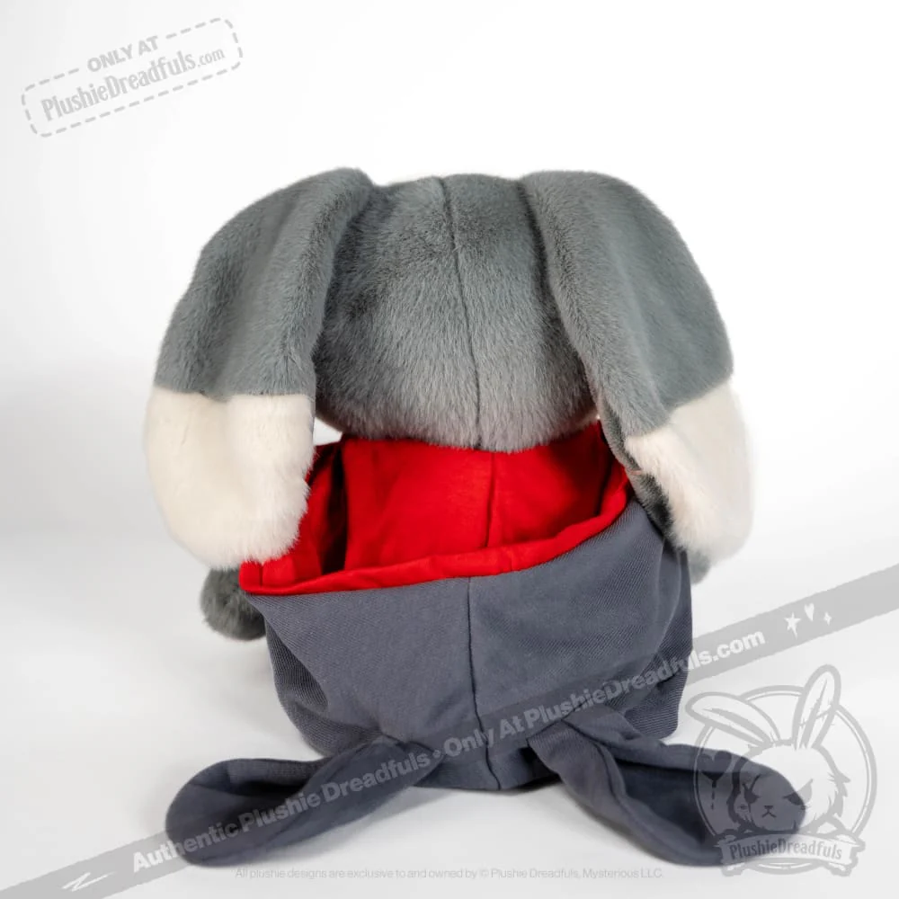 Plushie Dreadfuls -Avoidant Personality Disorder Rabbit - Plush Stuffed Animal - Image 12