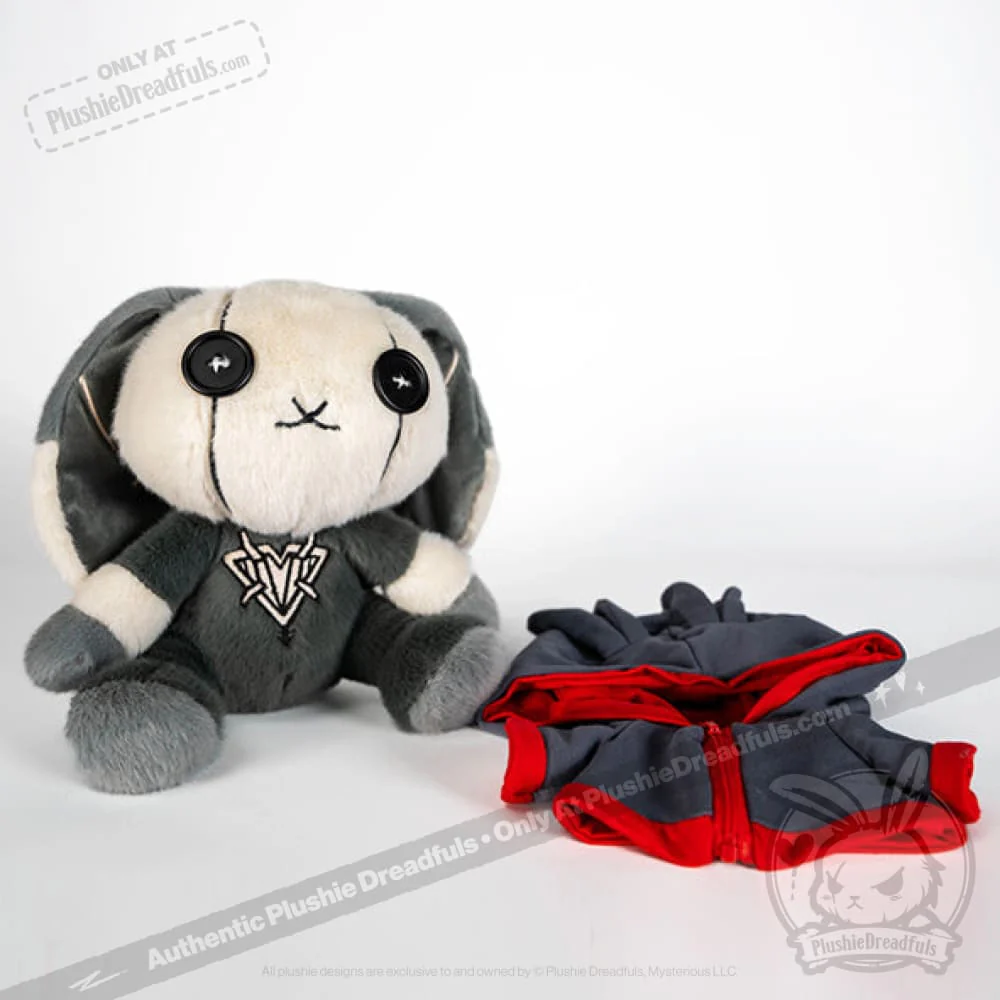 Plushie Dreadfuls -Avoidant Personality Disorder Rabbit - Plush Stuffed Animal - Image 2