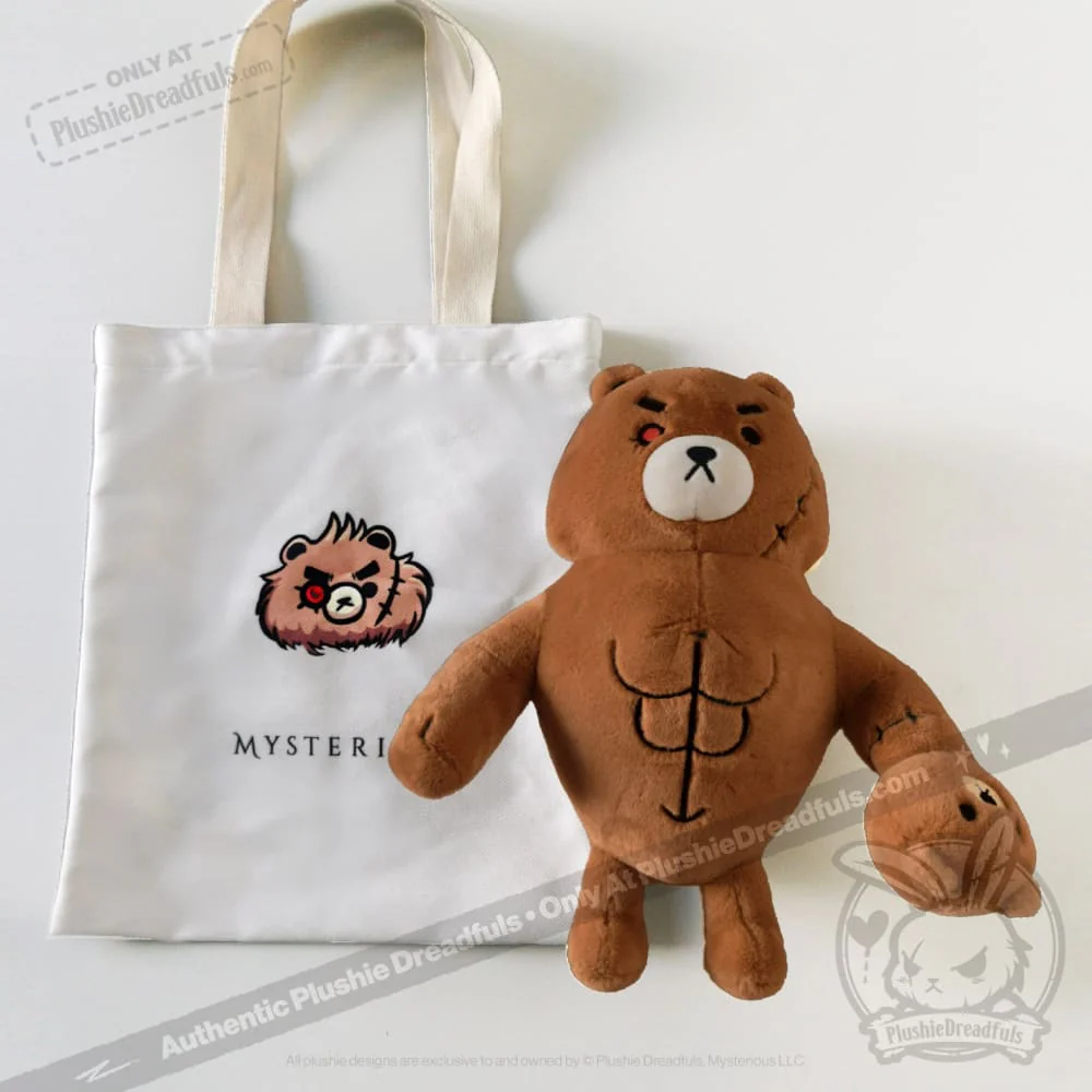 Plushie Dreadfuls -  Bearfisted Ripped Bear - Plush Stuffed Animal - Image 23