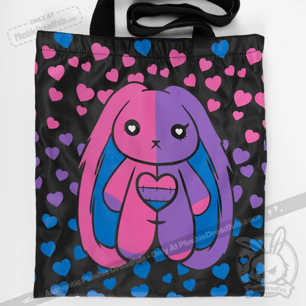 Plushie Dreadfuls - Bi Bunny - Plush Stuffed Animal - Image 4