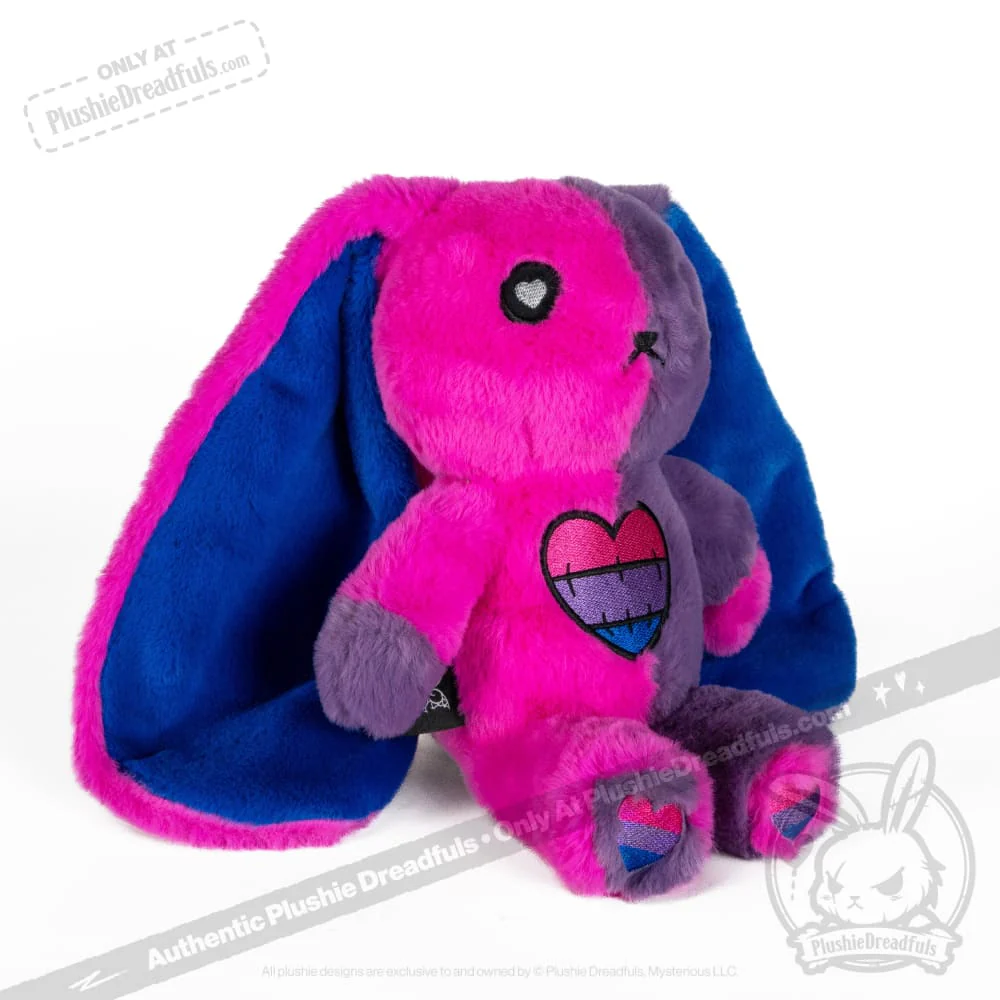 Plushie Dreadfuls - Bi Bunny - Plush Stuffed Animal - Image 9