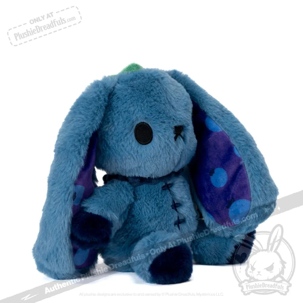 Plushie Dreadfuls -  Blueberry Bunny - Plush Stuffed Animal - Image 6