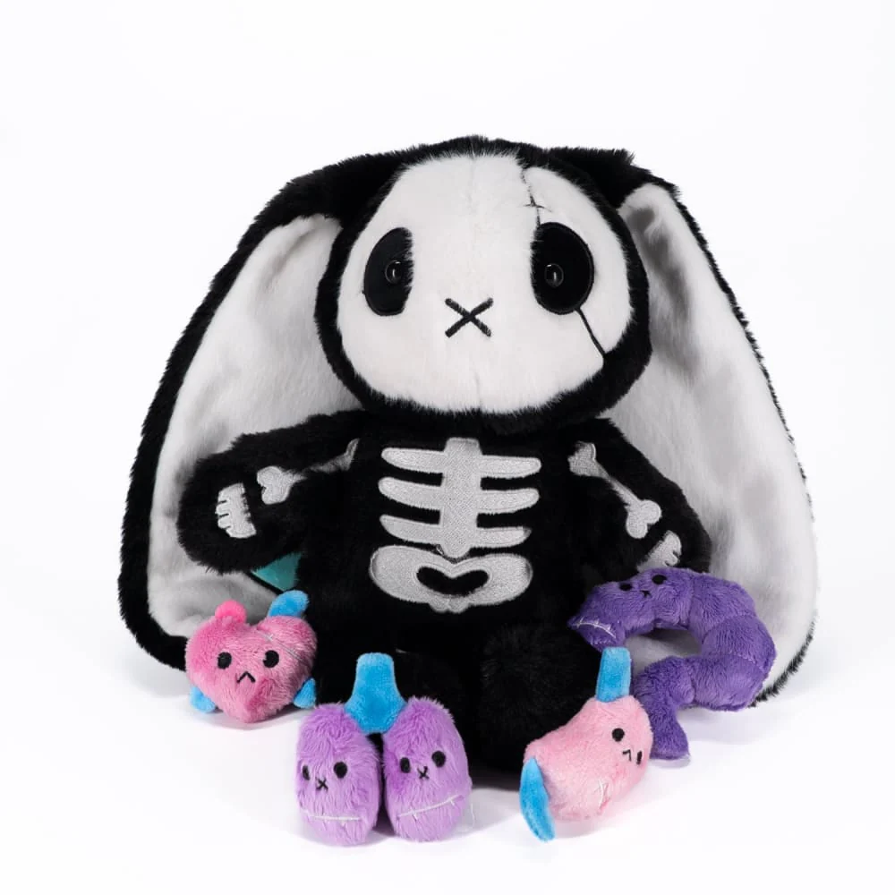 Plushie Dreadfuls - Bone Organ Izer Bunny - Plush Stuffed Animal