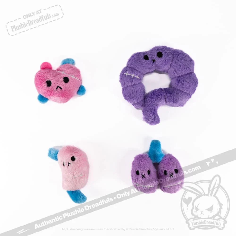 Plushie Dreadfuls - Bone Organ Izer Bunny - Plush Stuffed Animal - Image 6