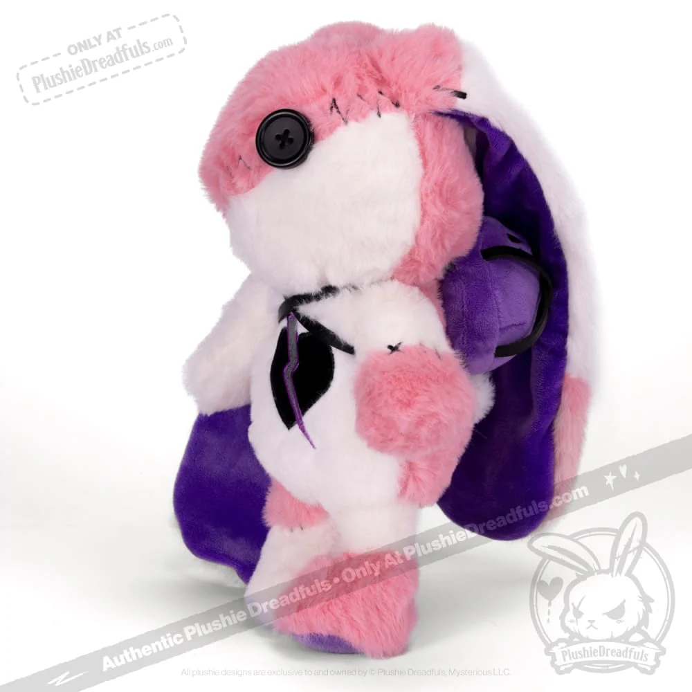 Plushie Dreadfuls - Borderline Personality Disorder Rabbit - Plush Stuffed Animal - Image 4