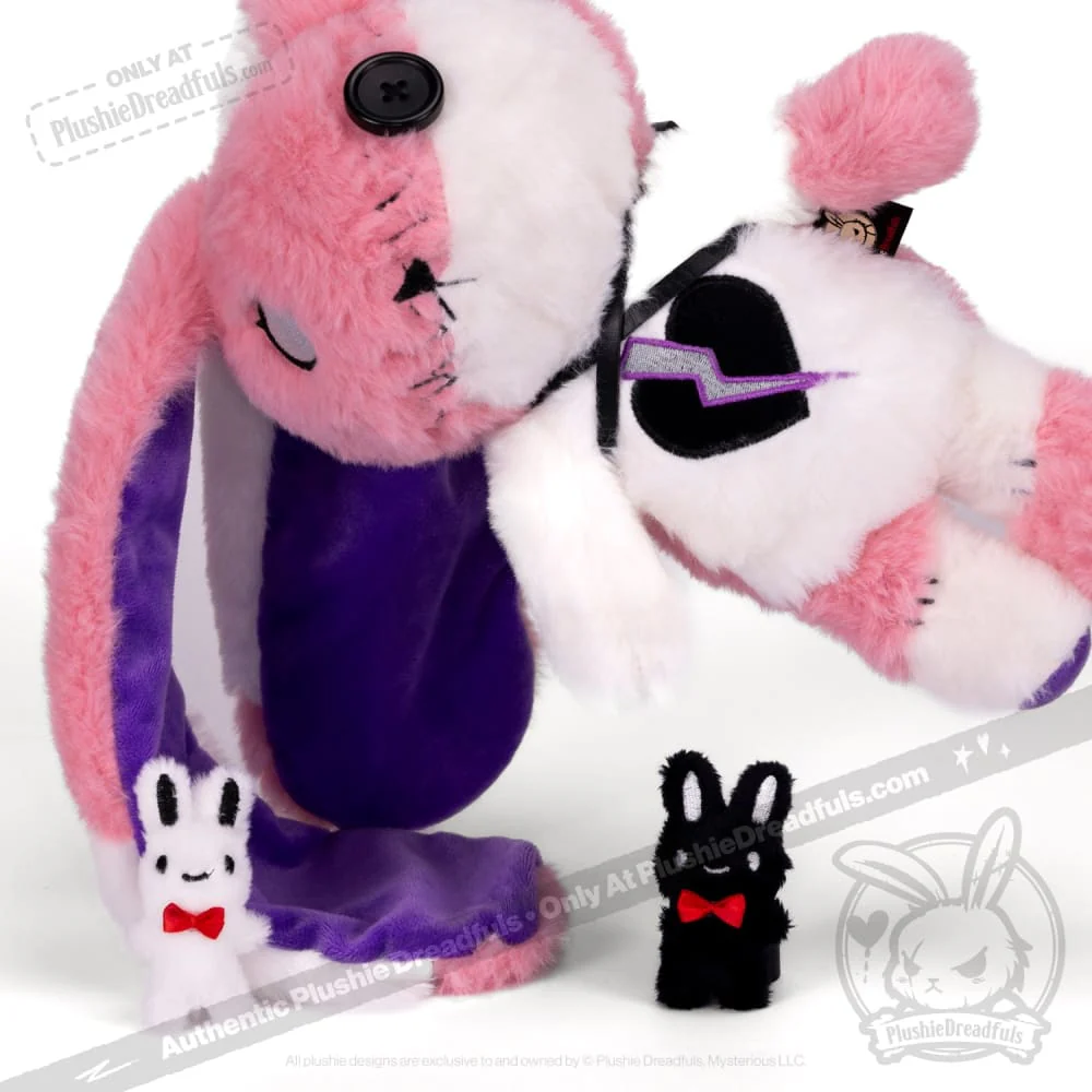 Plushie Dreadfuls - Borderline Personality Disorder Rabbit - Plush Stuffed Animal - Image 9