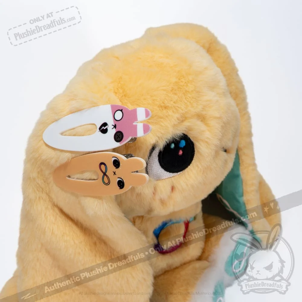 Plushie Dreadfuls - BPD and Autism Hair Clip Set - Image 3