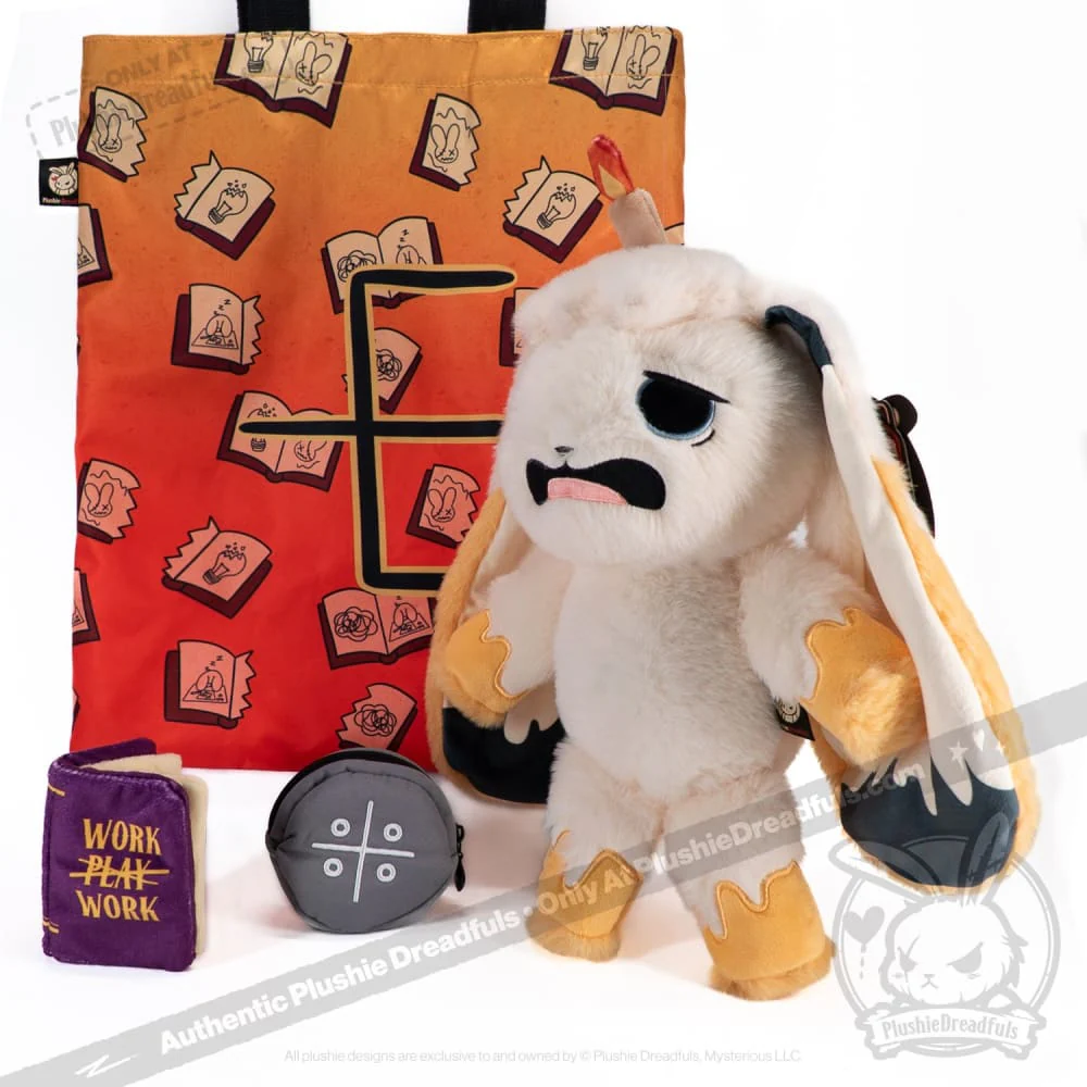 Plushie Dreadfuls - Burnout Rabbit - Plush Stuffed Animal - Image 24