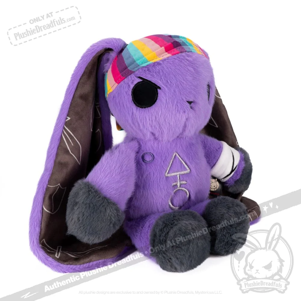 Plushie Dreadfuls - Cancer Warrior Rabbit - Plush Stuffed Animal - Image 10