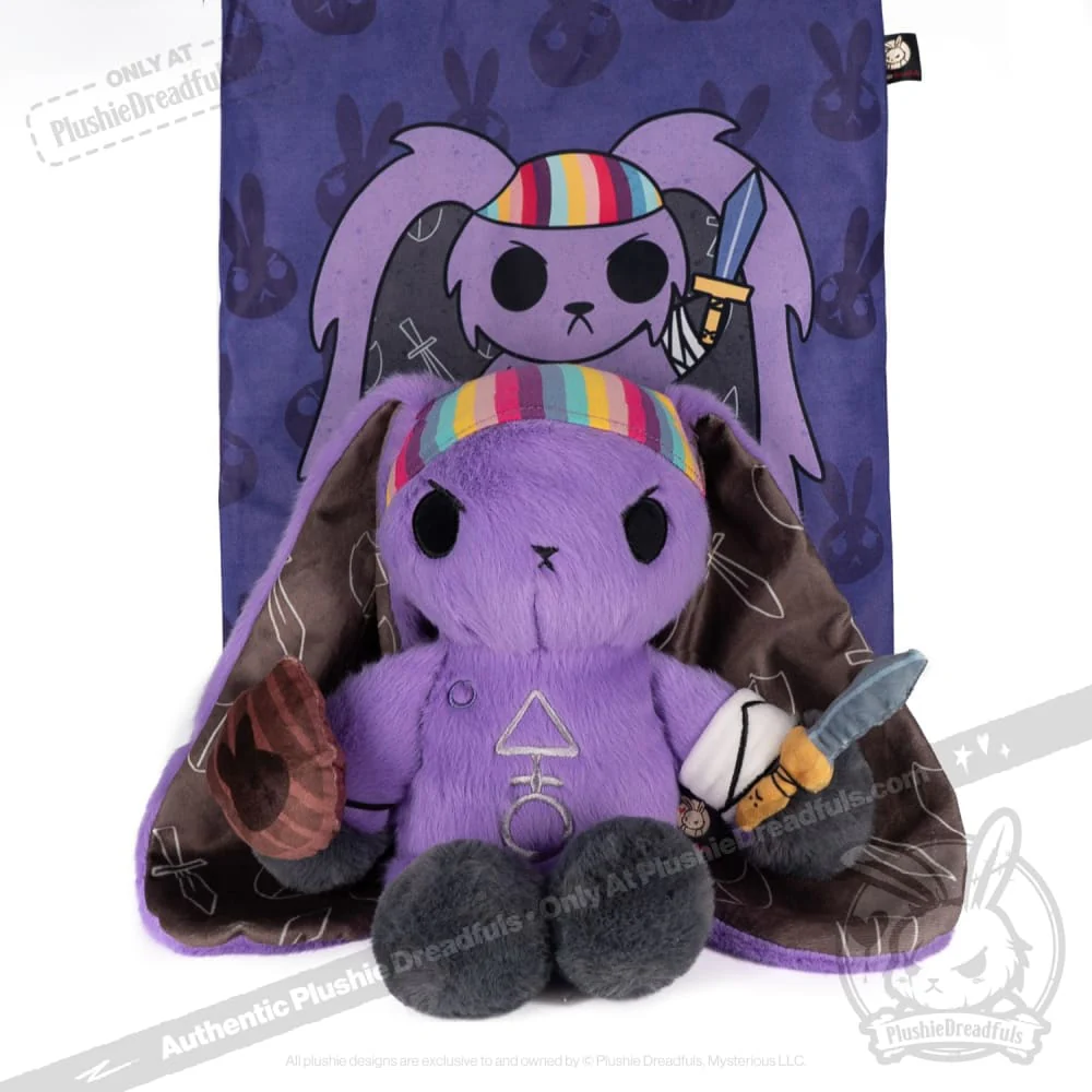 Plushie Dreadfuls - Cancer Warrior Rabbit - Plush Stuffed Animal - Image 20