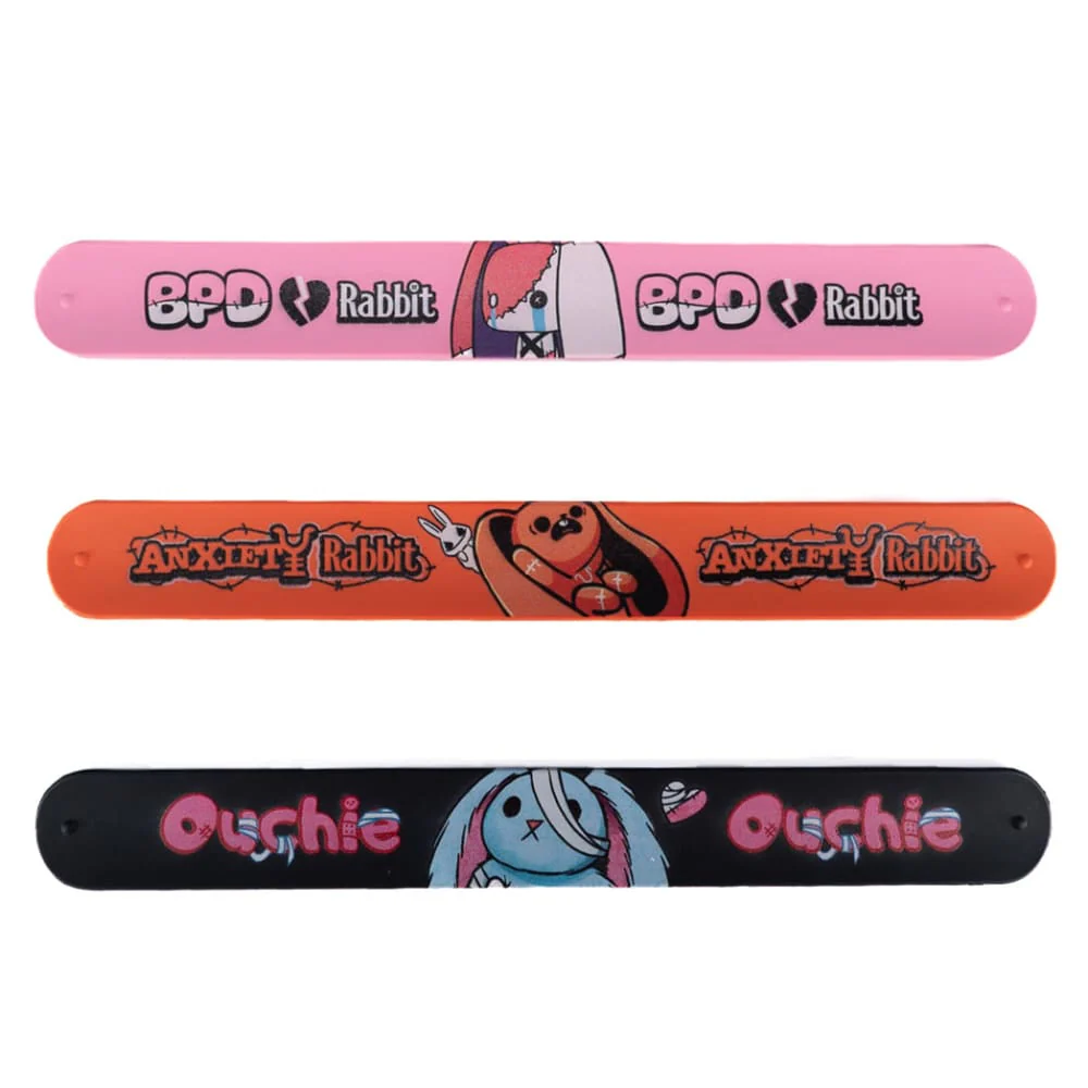 Plushie Dreadfuls - Cartoon Slap Bracelets