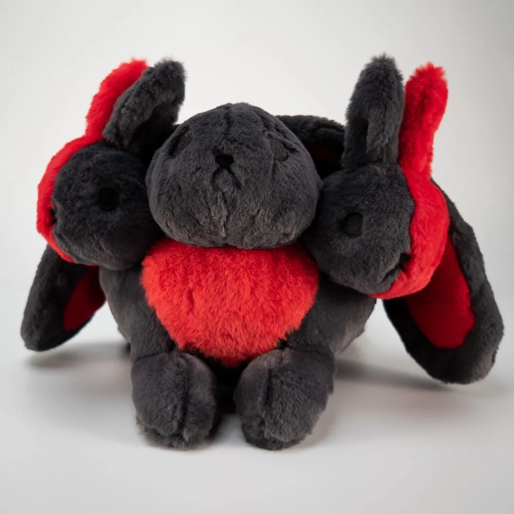 Plushie Dreadfuls - Cerberus Rabbit - Plush Stuffed Animal