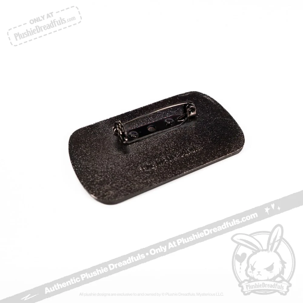 Plushie Dreadfuls - Chronic Pain Plaster Enamel Pin - Image 6