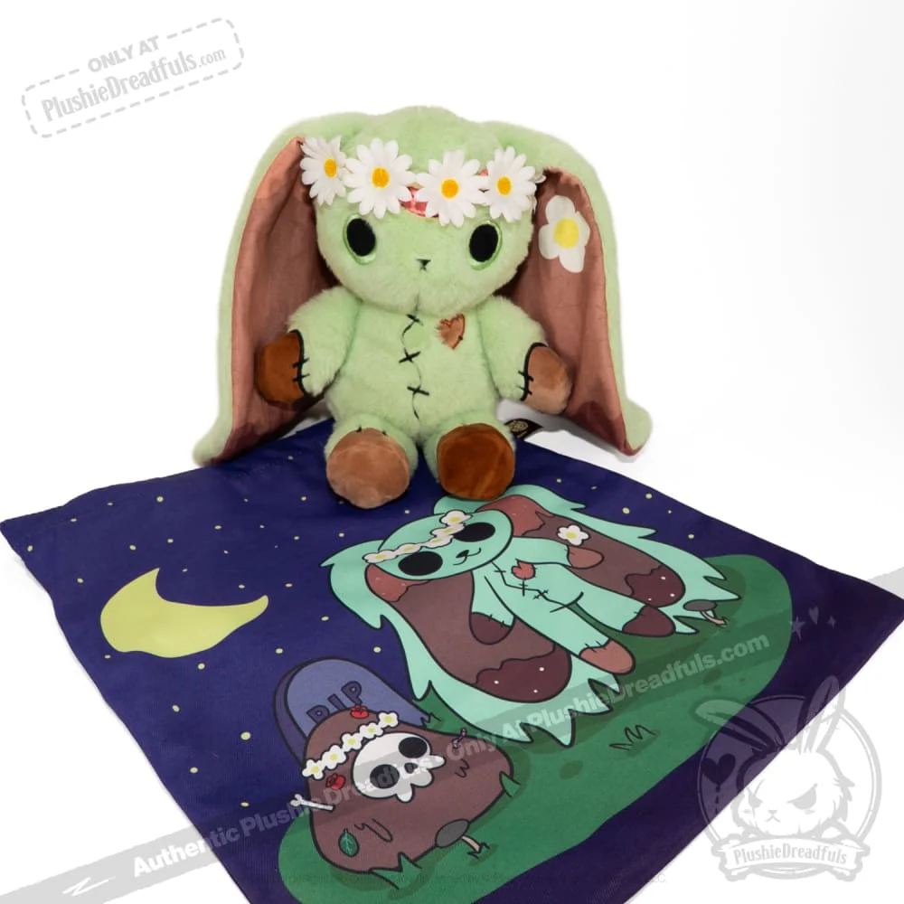 Plushie Dreadfuls -  Compost Zombie Rabbit - Plush Stuffed Animal - Image 11