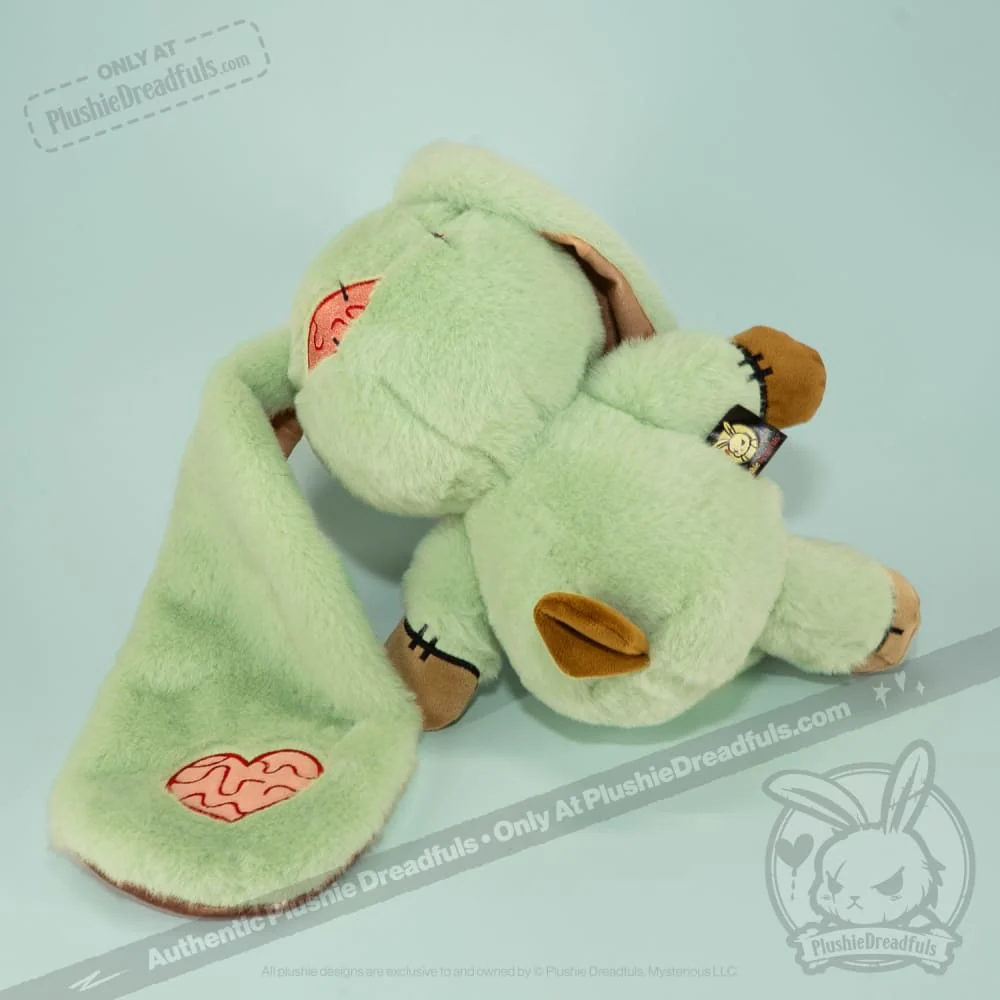 Plushie Dreadfuls -  Compost Zombie Rabbit - Plush Stuffed Animal - Image 2