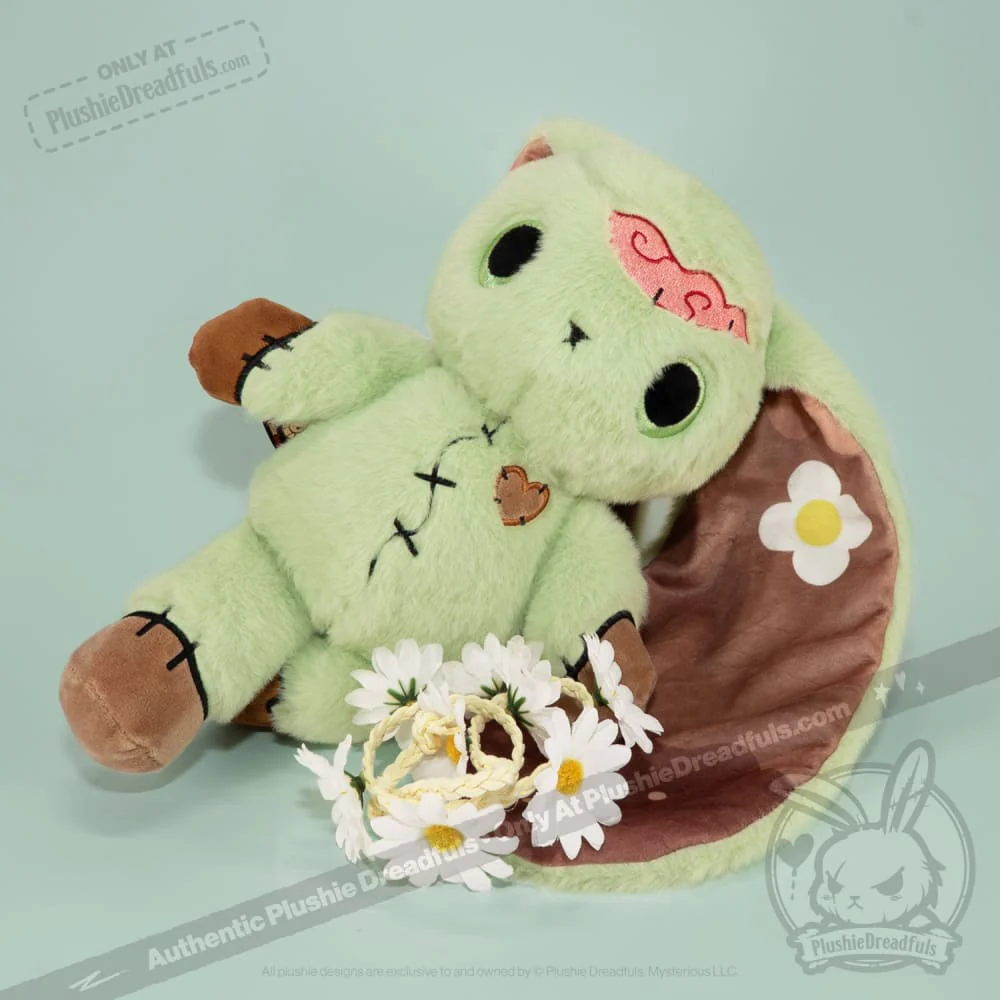 Plushie Dreadfuls -  Compost Zombie Rabbit - Plush Stuffed Animal - Image 6