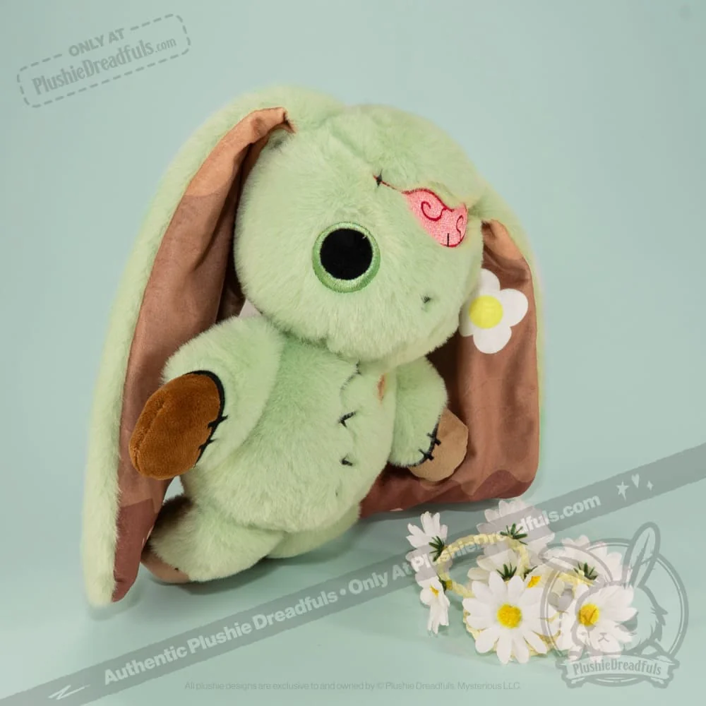 Plushie Dreadfuls -  Compost Zombie Rabbit - Plush Stuffed Animal - Image 8