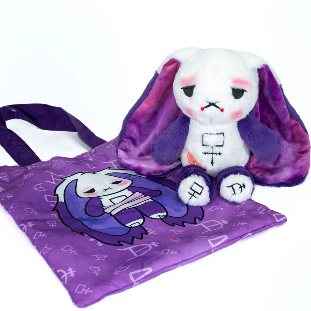 Plushie Dreadfuls - Crohn's Disease Rabbit - Plush Stuffed Animal