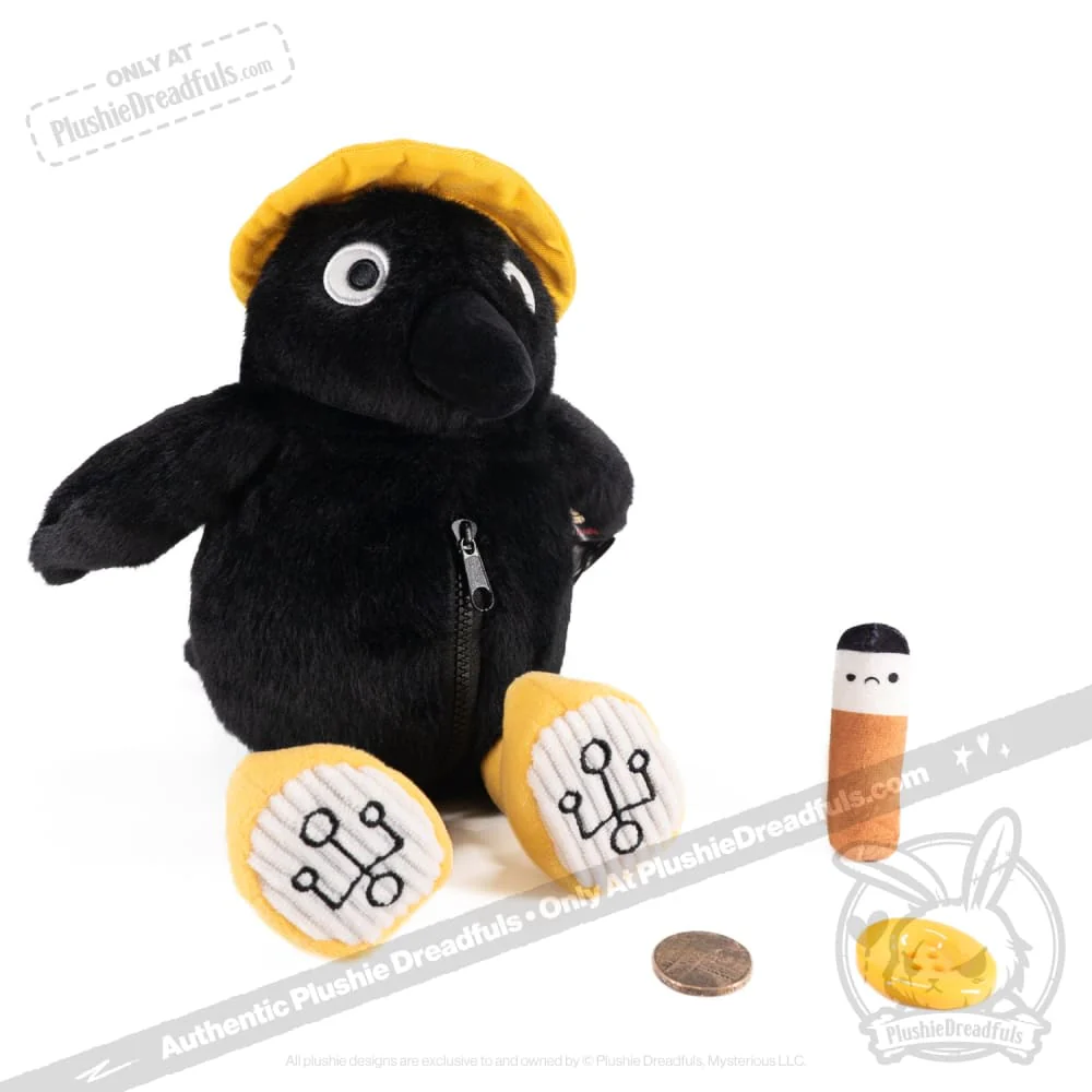 Plushie Dreadfuls - Crowful Crow - Plush Stuffed Animal - Image 14