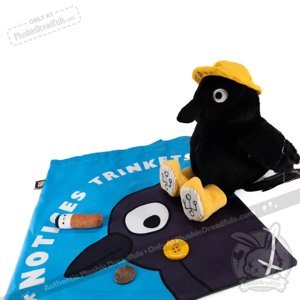 Plushie Dreadfuls - Crowful Crow - Plush Stuffed Animal - Image 17