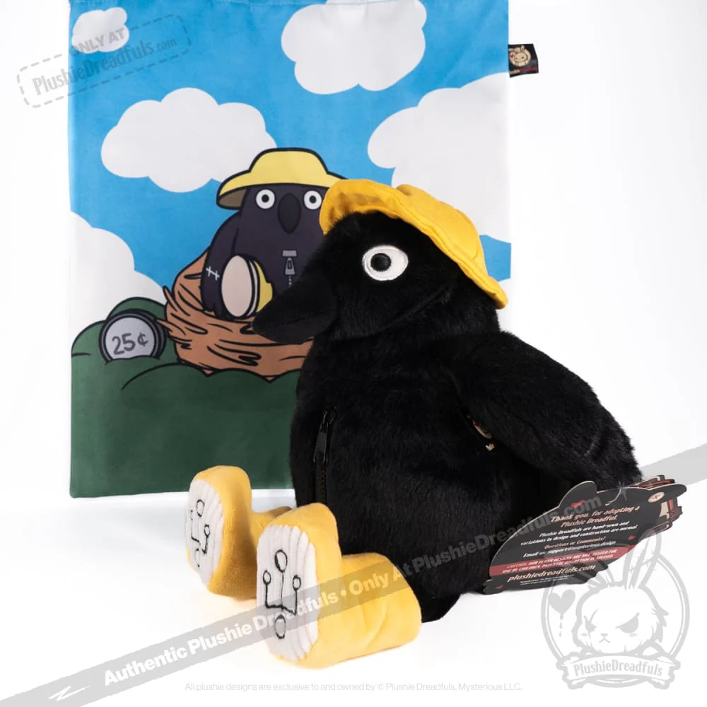 Plushie Dreadfuls - Crowful Crow - Plush Stuffed Animal - Image 19
