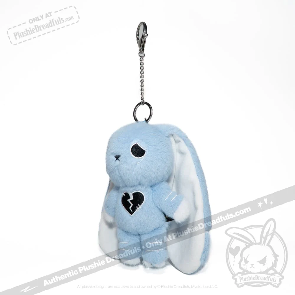 Plushie Dreadfuls - Depression Rabbit Plush Keychain - Image 4
