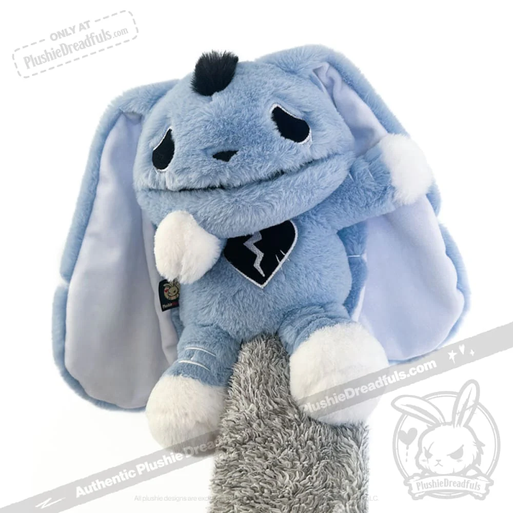 Plushie Dreadfuls - Depression Rabbit Plush Puppet - Image 3