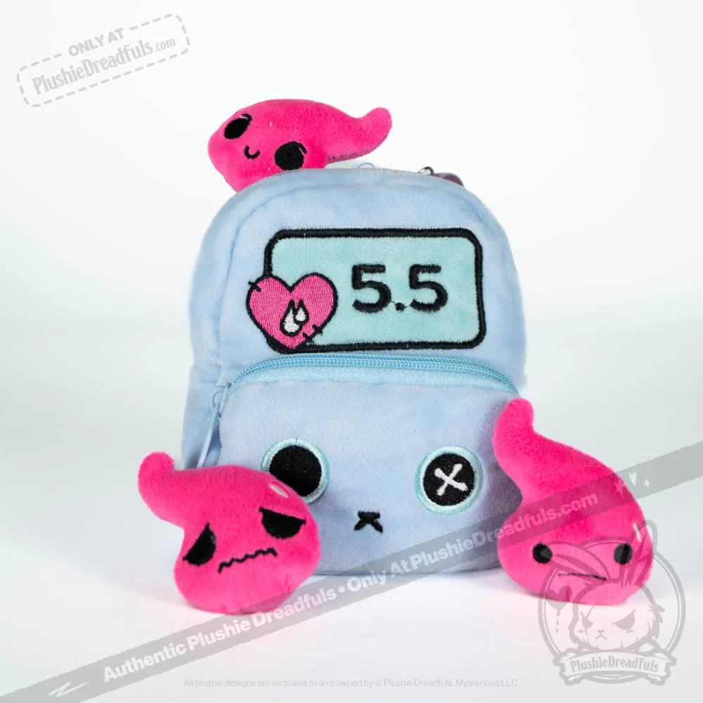 Plushie Dreadfuls - Diabetes Warrior Bunny - Plush Stuffed Animal - Image 13