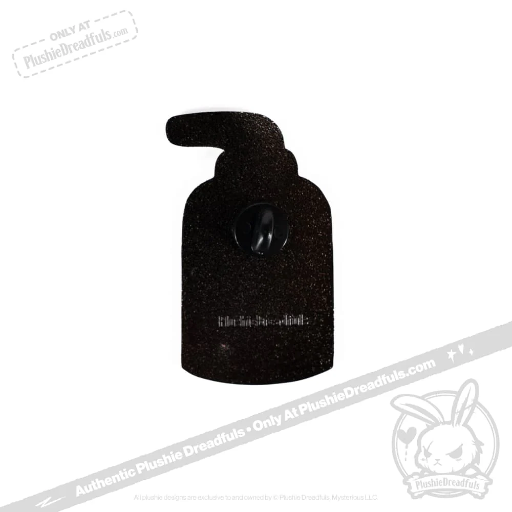 Plushie Dreadfuls - Eczema Lotion Buddy Enamel Pin - Image 7