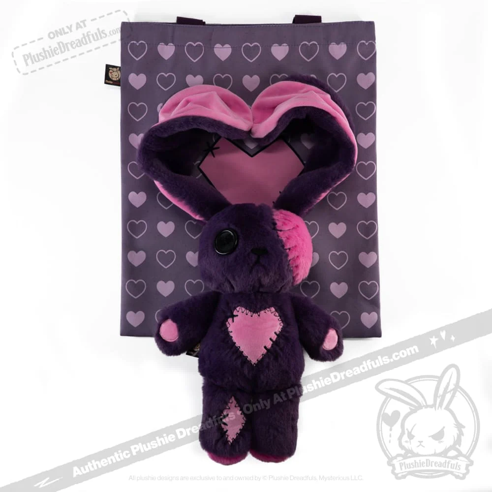 Plushie Dreadfuls -  Electric Love Rabbit Limited Edition - Plush Stuffed Animal - Image 8