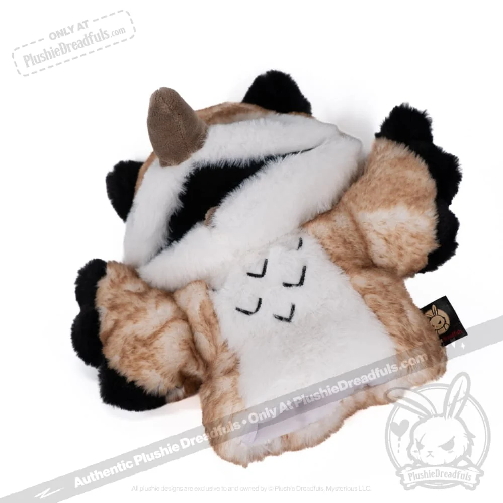 Plushie Dreadfuls -  Existential Horror Owl Puppet - Plush Stuffed Animal - Image 10