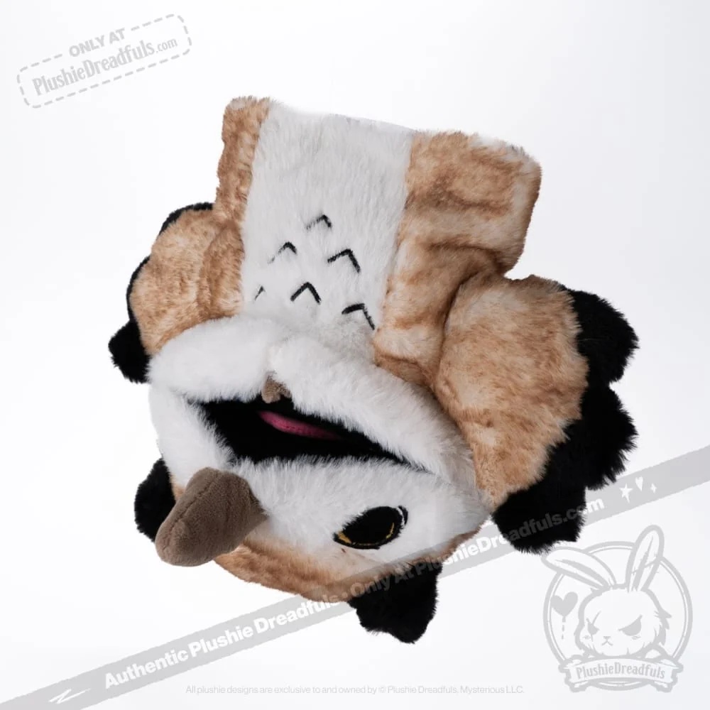 Plushie Dreadfuls -  Existential Horror Owl Puppet - Plush Stuffed Animal - Image 16