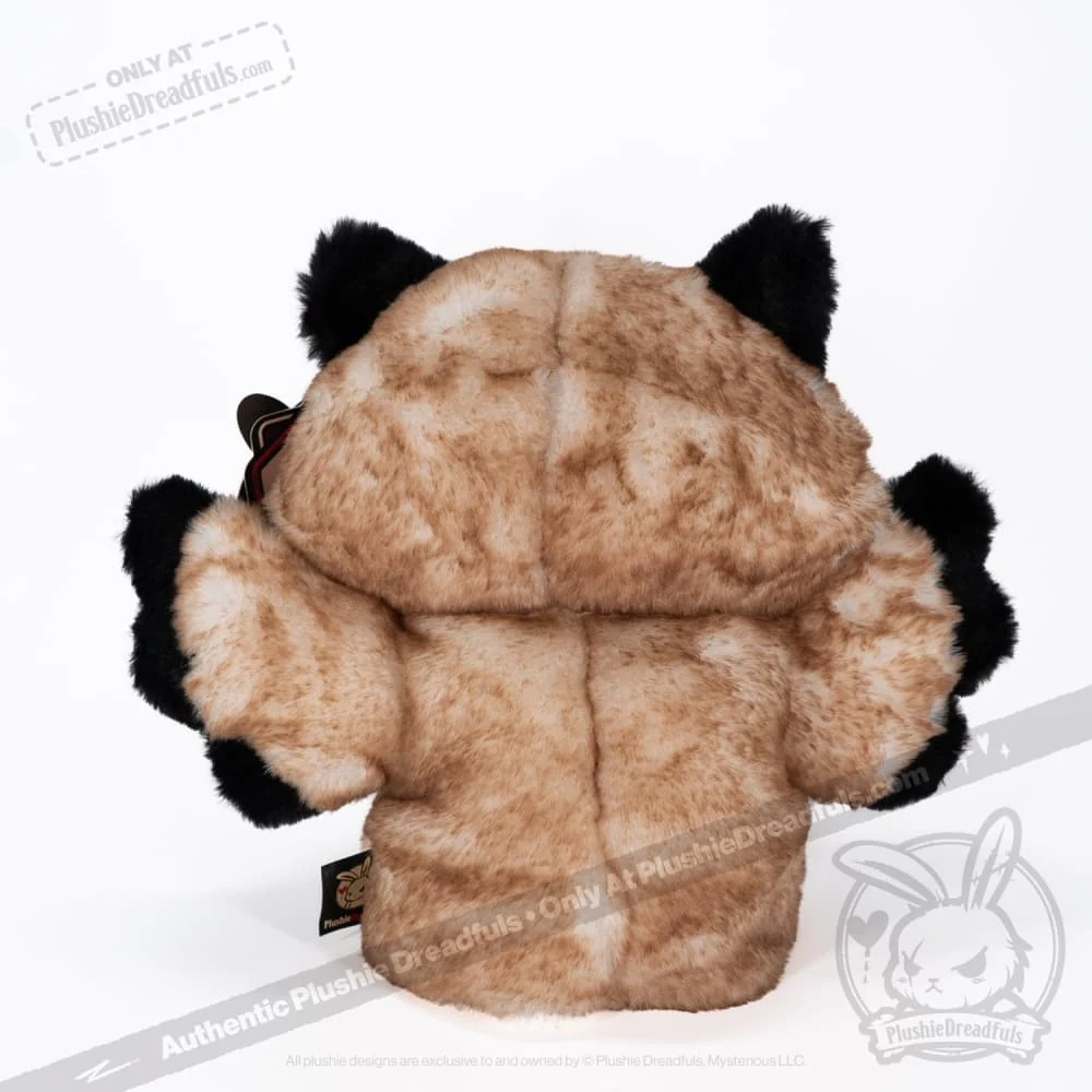Plushie Dreadfuls -  Existential Horror Owl Puppet - Plush Stuffed Animal - Image 7