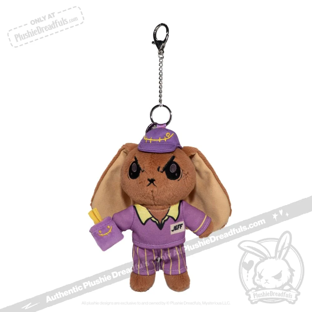 Plushie Dreadfuls -Fast Food Worker Plush Keychain Accessory - Image 5