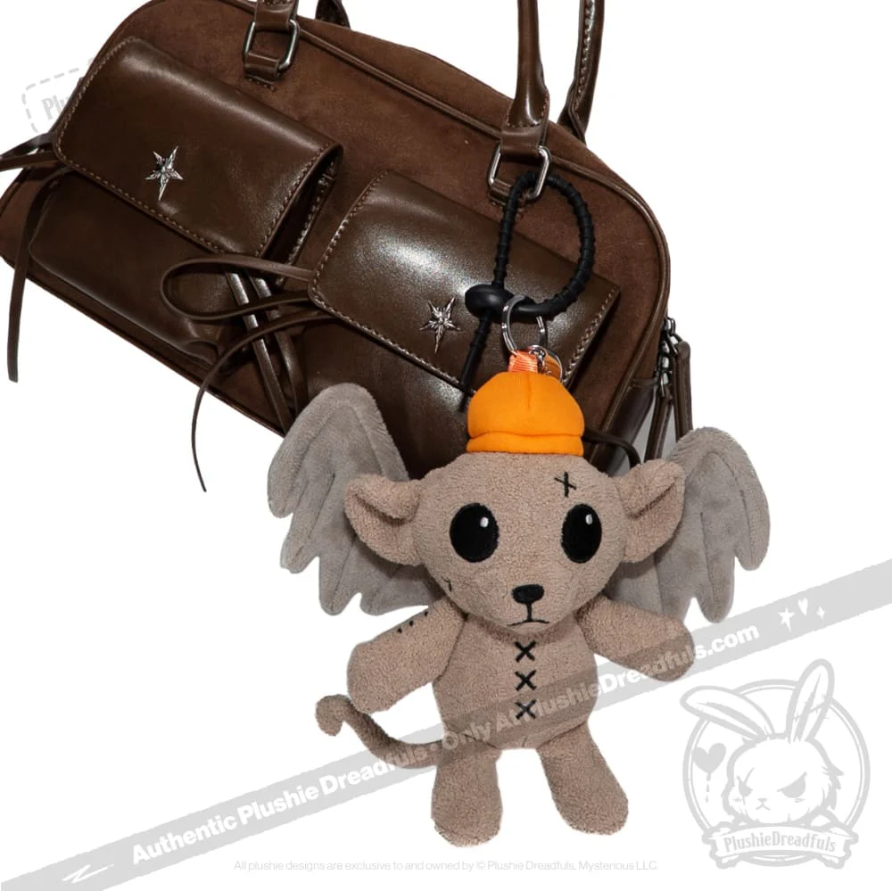 Plushie Dreadfuls -Flying Monkey Keychain Plush Accessory - Image 3