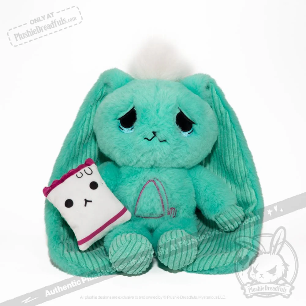 Plushie Dreadfuls - Gastroparesis Rabbit - Plush Stuffed Animal - Image 12