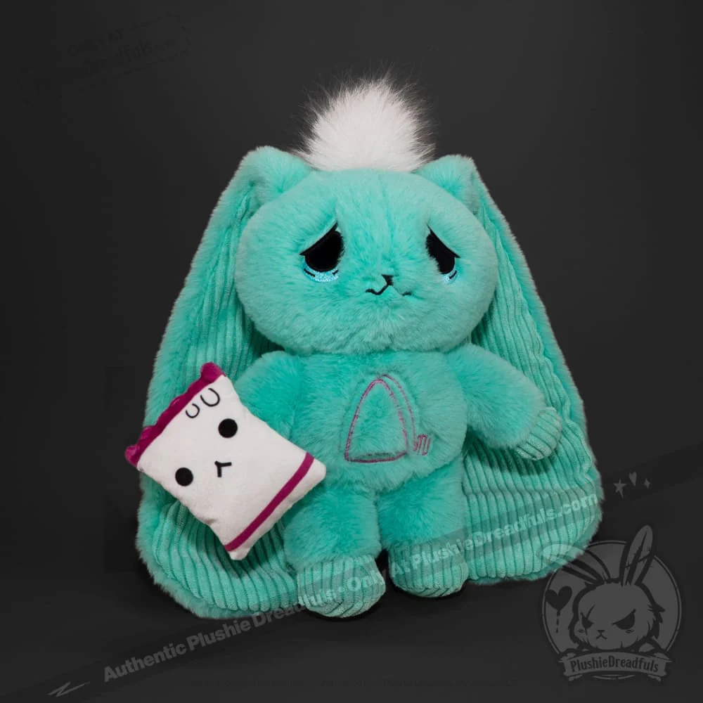 Plushie Dreadfuls - Gastroparesis Rabbit - Plush Stuffed Animal - Image 5