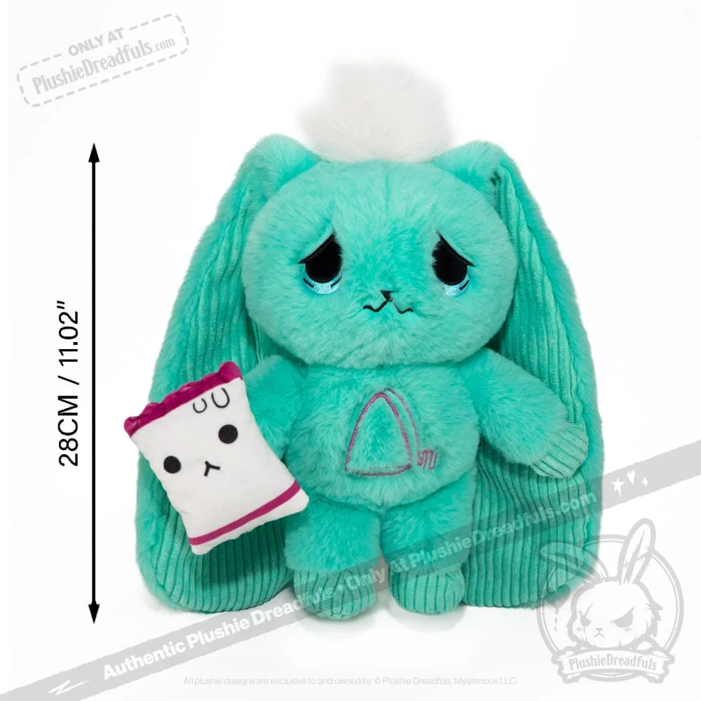 Plushie Dreadfuls - Gastroparesis Rabbit - Plush Stuffed Animal - Image 7