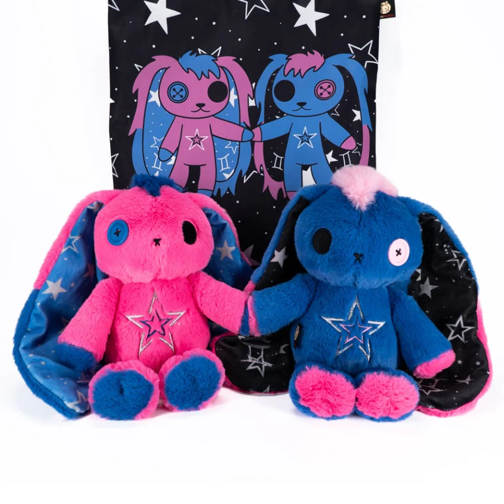 Plushie Dreadfuls - Gemini Rabbit - Plush Stuffed Animal