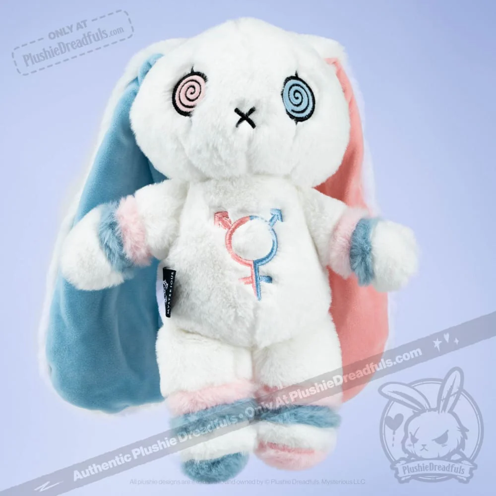 Plushie Dreadfuls - Gender Dysphoria Rabbit - Plush Stuffed Animal - Image 16