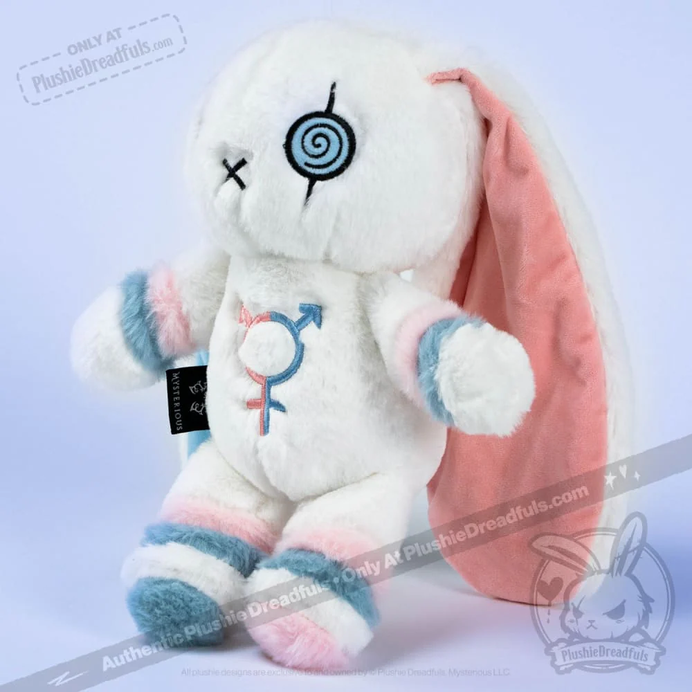 Plushie Dreadfuls - Gender Dysphoria Rabbit - Plush Stuffed Animal - Image 19