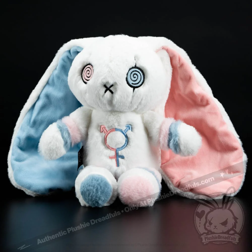 Plushie Dreadfuls - Gender Dysphoria Rabbit - Plush Stuffed Animal - Image 6