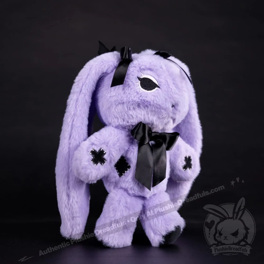 Plushie Dreadfuls - Goth Rabbit - Plush Stuffed Animal - Image 17