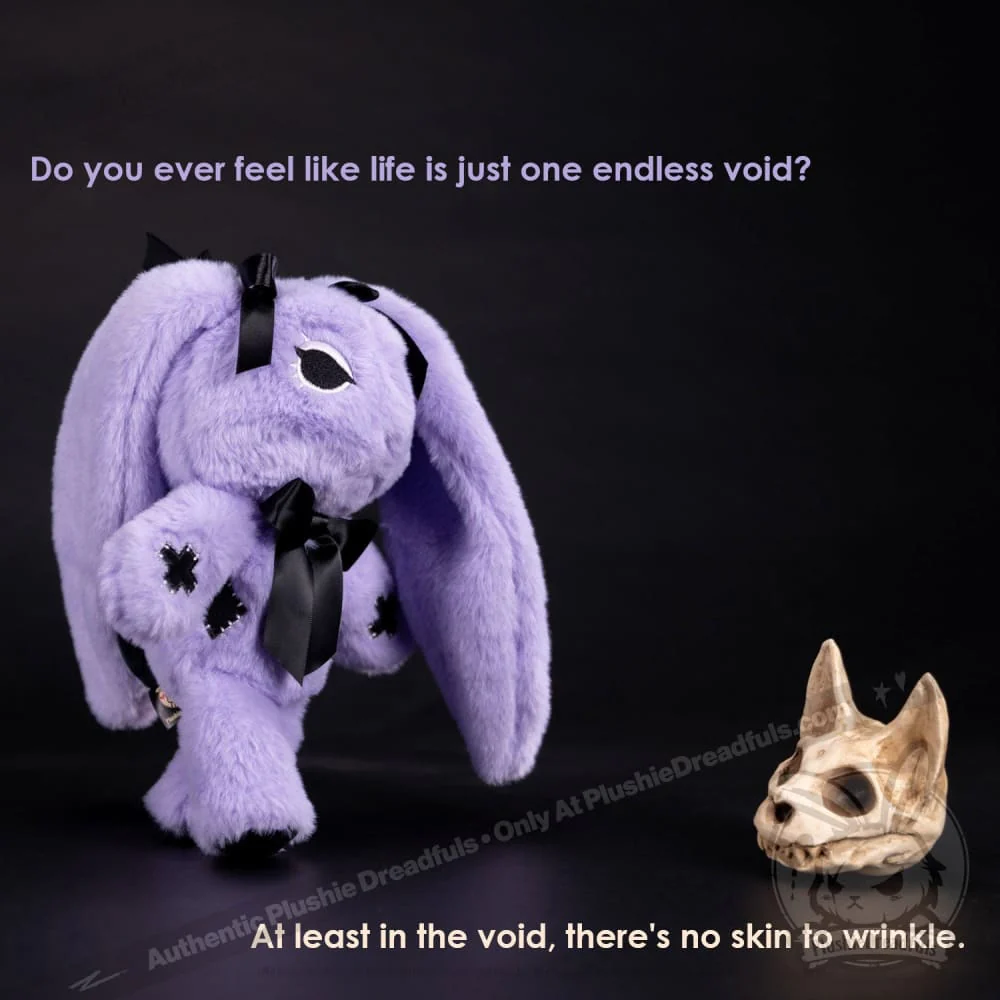 Plushie Dreadfuls - Goth Rabbit - Plush Stuffed Animal - Image 24