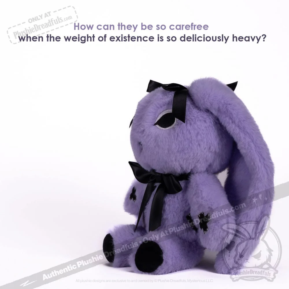 Plushie Dreadfuls - Goth Rabbit - Plush Stuffed Animal - Image 25